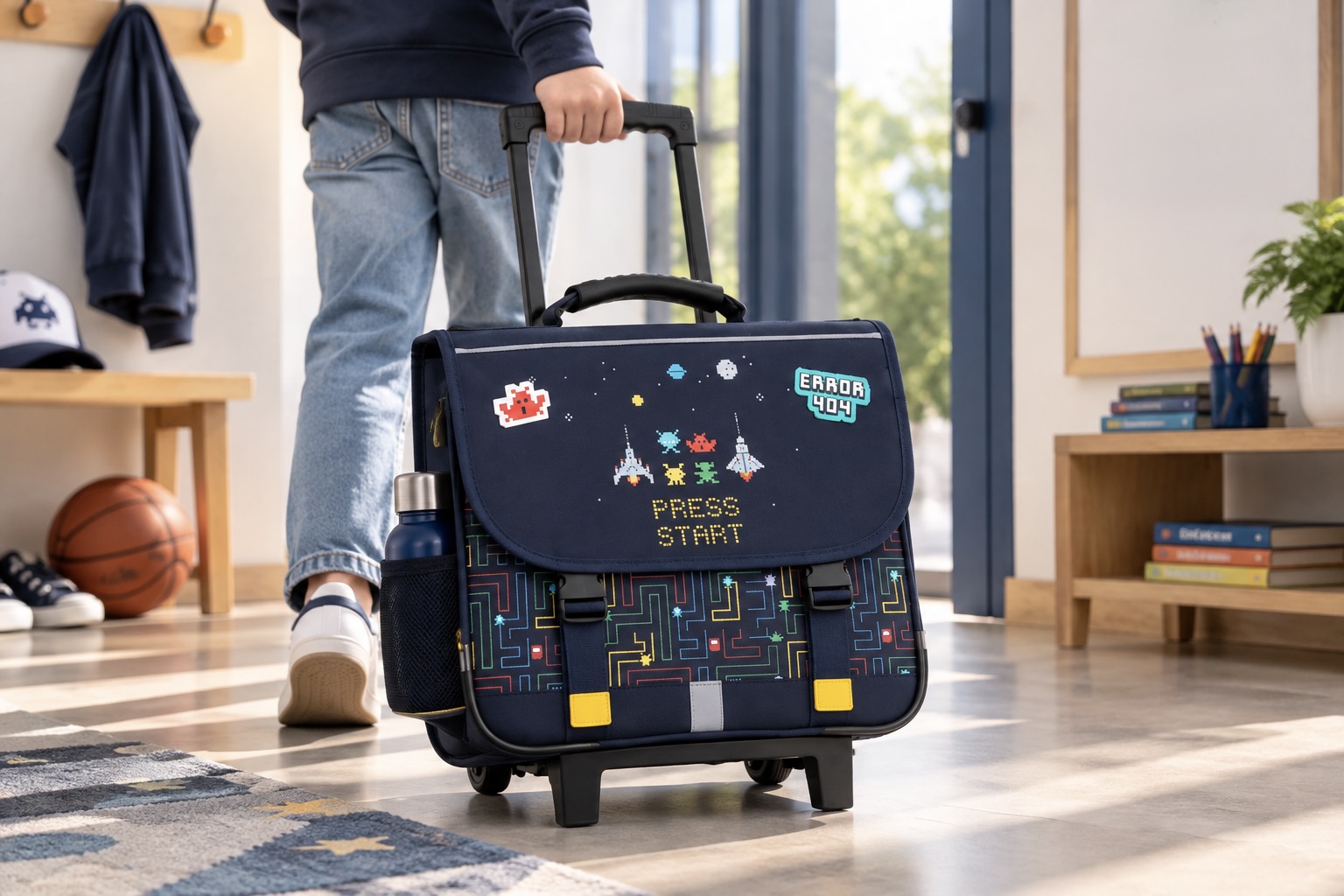 Cartable scolaire à roulettes Kid'Abord