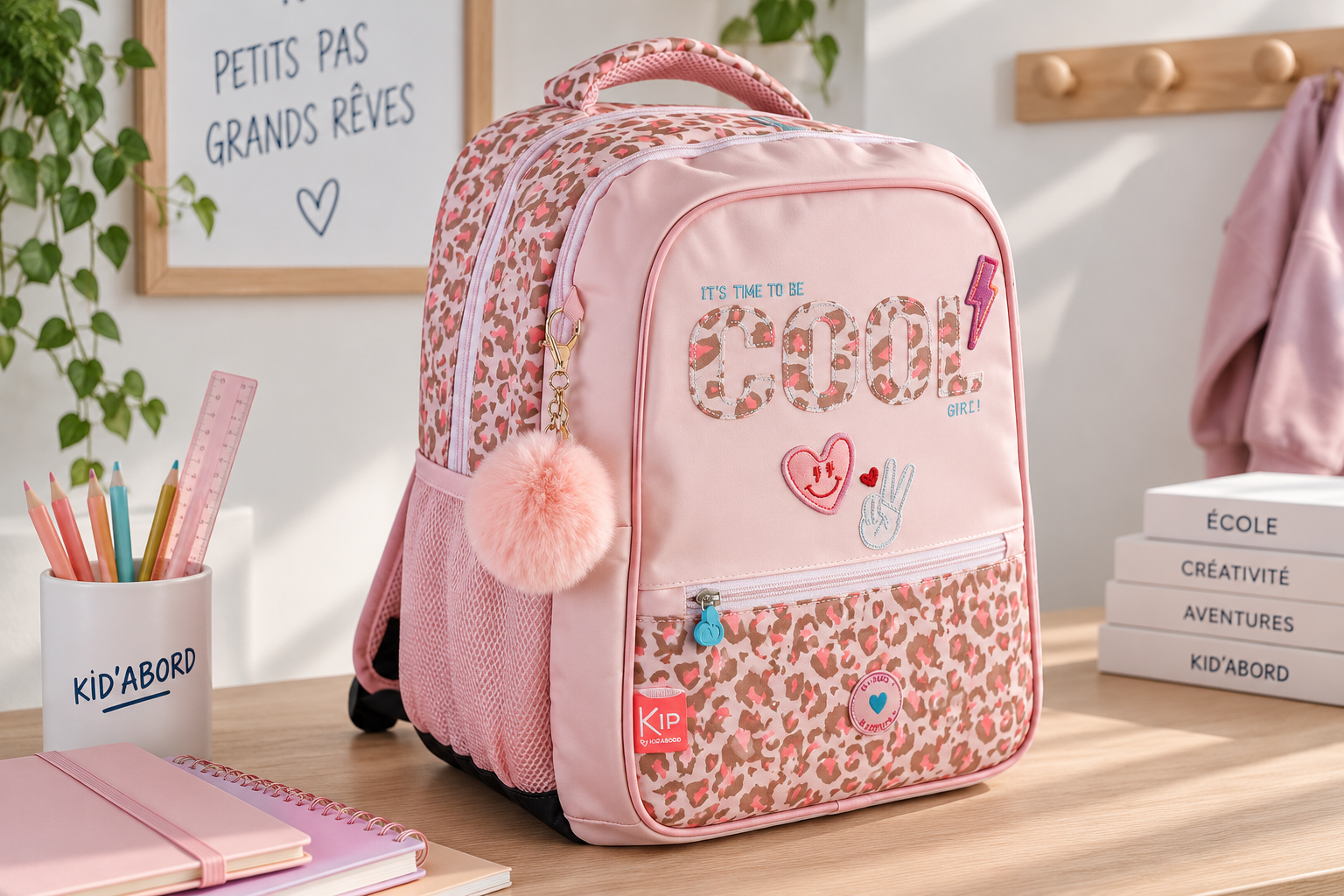 Sac à dos scolaire double compartiment Kid'Abord